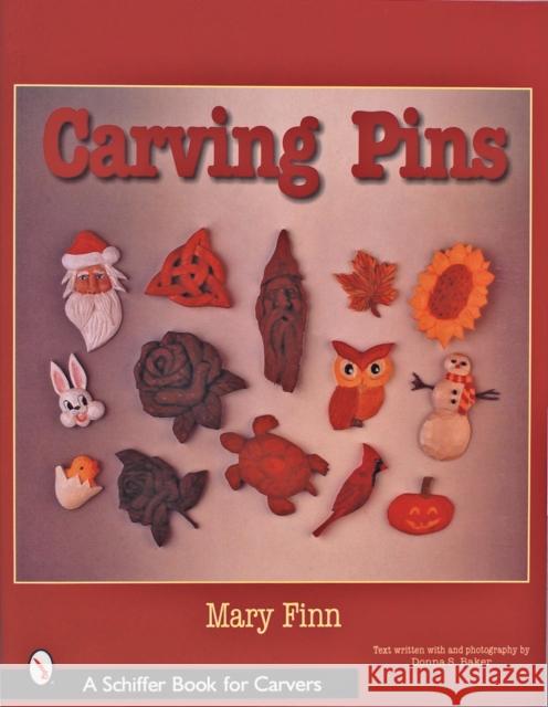 Carving Pins  9780764315480 Schiffer Publishing - książka