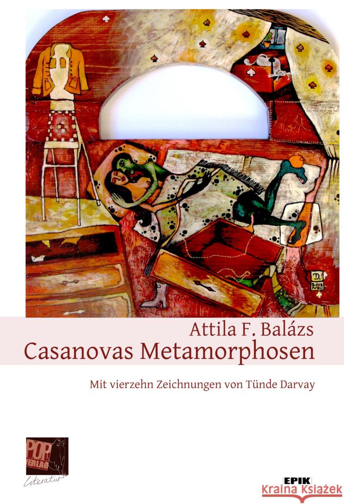 Casanovas Metamorphosen Balázs, Attila F. 9783863563929 POP Verlag - książka