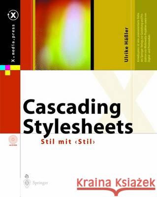 Cascading Stylesheets: Stil Mit Häßler, Ulrike 9783642624049 Springer - książka