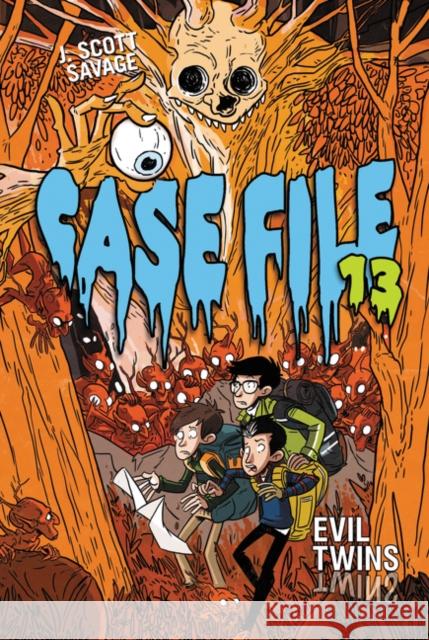 Case File 13 #3: Evil Twins J. Scott Savage Doug Holgate 9780062133380 HarperCollins - książka
