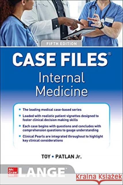 Case Files Internal Medicine, Sixth Edition Eugene C. Toy John T. Patlan Mark T. Warner 9781260469967 McGraw-Hill Education / Medical - książka