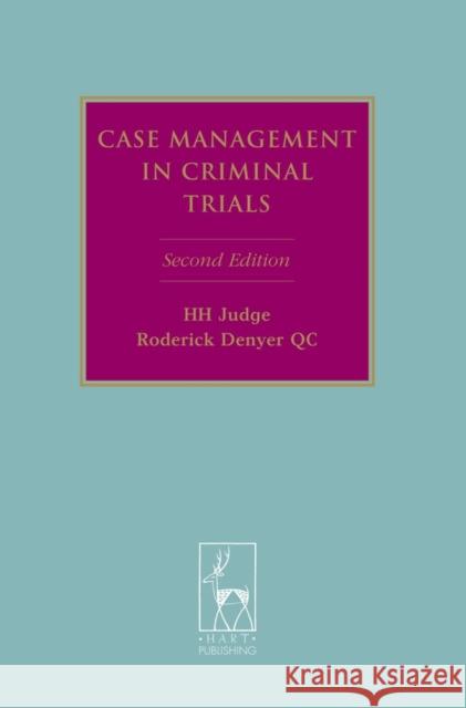Case Management in Criminal Trials Roderick Denyer 9781849463041  - książka