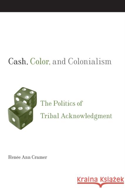 Cash, Color, and Colonialism: The Politics of Tribal Acknowledgement Cramer, Renee Ann 9780806139876 University of Oklahoma Press - książka