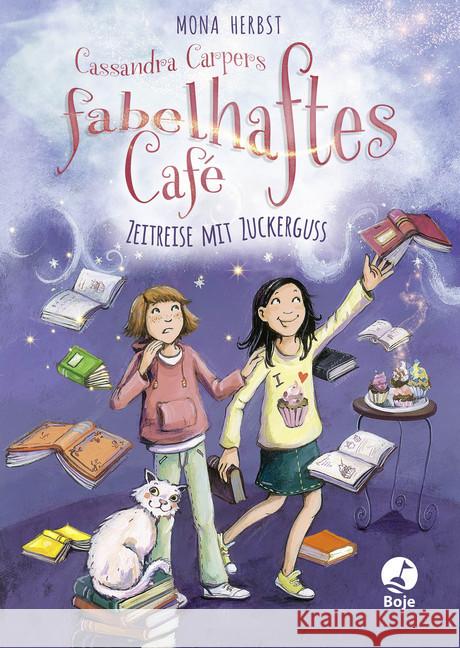 Cassandra Carpers fabelhaftes Café - Zeitreise mit Zuckerguss Herbst, Mona 9783414825704 Boje Verlag - książka