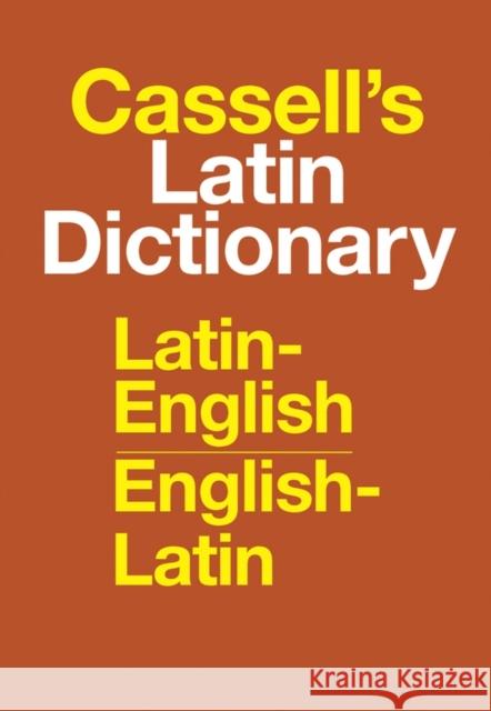 Cassell's Standard Latin Dictionary - Latin/English - English/Latin  9780025225800 John Wiley and Sons Ltd - książka