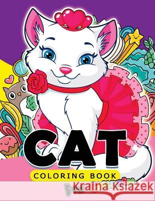 Cat Coloring Book For Children: Cute Cat Coloring Patterns for Children and Girls Mindfulness Coloring Artist 9781547017294 Createspace Independent Publishing Platform - książka