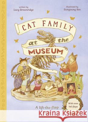 Cat Family at the Museum Eunyoung Seo Lucy Brownridge 9780711283282 Frances Lincoln Ltd - książka