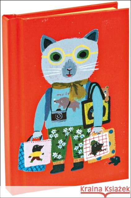 Cat Tourist Mini Notebook Yumi Kitagishi 9781623258160 teNeues Calendars & Stationery GmbH & Co. KG - książka