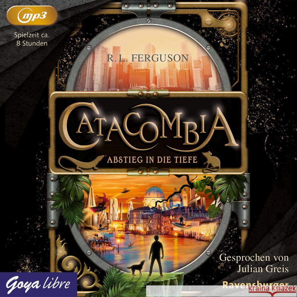 Catacombia. Abstieg in die Tiefe, Audio-CD, MP3 Ferguson, R.L. 9783833743962 Jumbo Neue Medien - książka