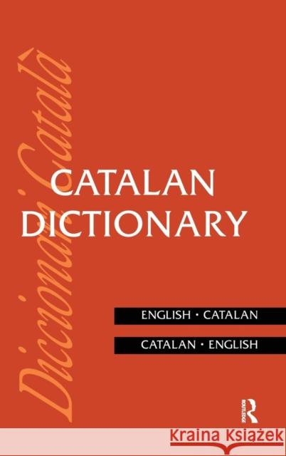 Catalan Dictionary: Catalan-English, English-Catalan Vox   9781138133419 Taylor and Francis - książka