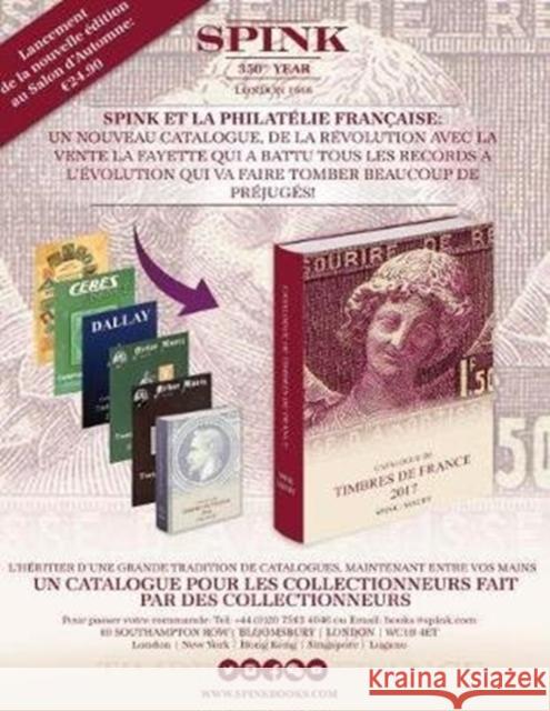 Catalogue de Timbres de France 2017    9781907427756 Spink & Son Ltd - książka