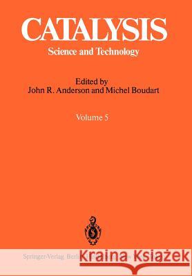 Catalysis: Science and Technology Volume 5 Anderson, John R. 9783642932496 Springer - książka