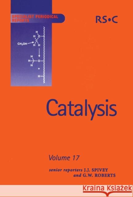 Catalysis: Volume 17  9780854042296 Royal Society of Chemistry - książka