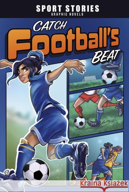 Catch Football's Beat Jake Maddox 9781398205697 Capstone Global Library Ltd - książka