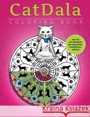 CatDala Coloring Book Laurren Darr 9781943356232 Left Paw Press, LLC - książka