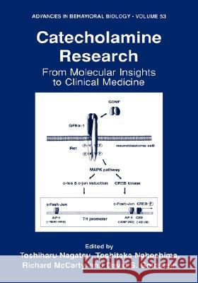 Catecholamine Research: From Molecular Insights to Clinical Medicine Nagatsu, Toshiharu 9780306474033 Kluwer Academic Publishers - książka