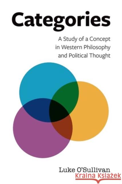 Categories: A Study of a Concept in Western Philosophy and Political Thought  9781399524155 Edinburgh University Press - książka