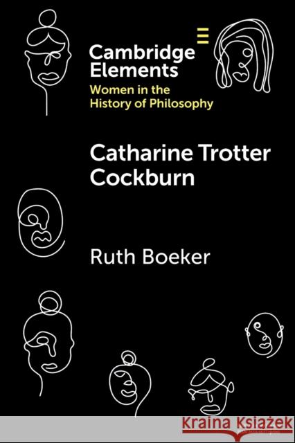 Catharine Trotter Cockburn Ruth (University College Dublin) Boeker 9781009048682 Cambridge University Press - książka