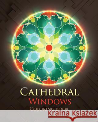 Cathedral Windows Coloring Book Unipressity 9781535172462 Createspace Independent Publishing Platform - książka