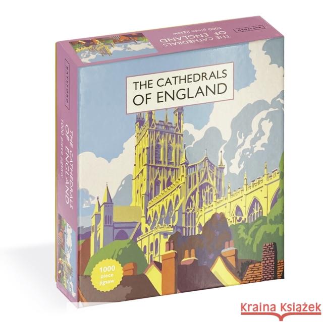 Brian Cook's Cathedrals of England Jigsaw Puzzle: 1000-piece jigsaw puzzle Brian Cook 9781849948012 Batsford - książka