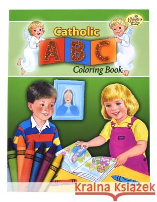 Catholic A-B-C Coloring Book MC Kean, Emma C. 9780899426730 Catholic Book Publishing Company - książka