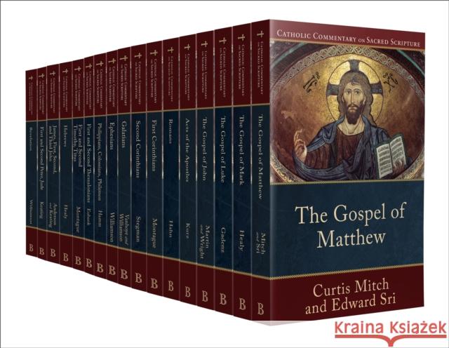 Catholic Commentary on Sacred Scripture New Testament Set Peter S. Williamson Mary Healy 9781540962225 Baker Academic - książka