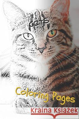 Cats: Beautiful Coloring Pages with Cats, Drawings, for Adults and for Girls Coloring Pages 9781090737809 Independently Published - książka
