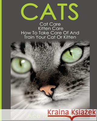 Cats: Cat Care: Kitten Care: How To Take Care Of And Train Your Cat Or Kitten Ace McCloud 9781640480100 Pro Mastery Publishing - książka