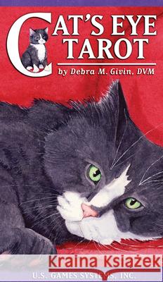Cat's Eye Tarot Deck Debra M. Givin 9781572816855 U.S. Games - książka