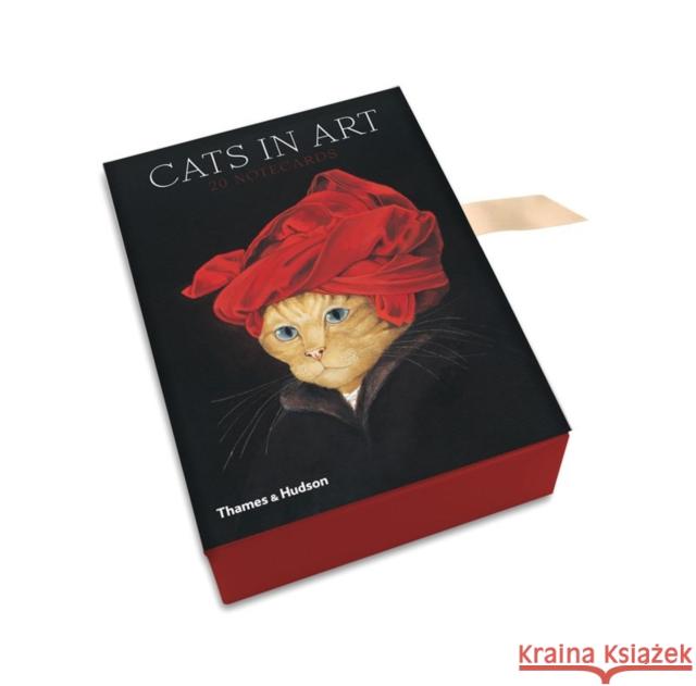 Cats in Art: Box of 20 Notecards Susan Herbert 9780500420270 Thames & Hudson Ltd - książka