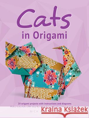 Cats in Origami Nick Robinson 9780486832289 Dover Publications - książka