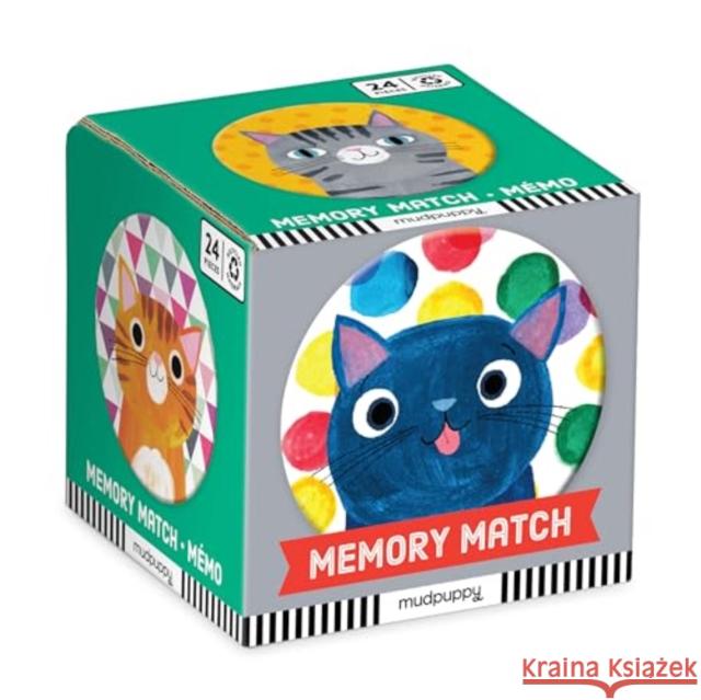 Cat's Meow Mini Memory Match Game Angie Rozelaar 9780735355750 Galison - książka