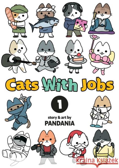 Cats With Jobs Vol. 1 PANDANIA 9798893734584 Seven Seas Entertainment, LLC - książka