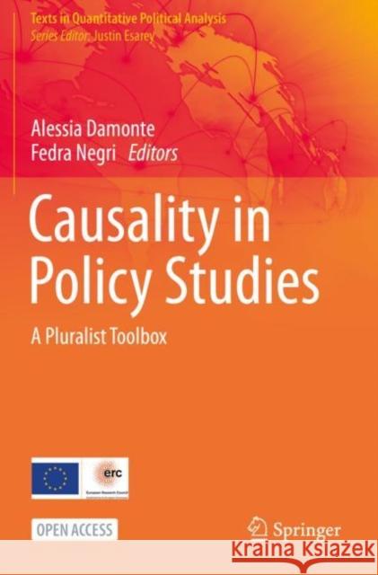Causality in Policy Studies: a Pluralist Toolbox Alessia Damonte Fedra Negri 9783031129841 Springer - książka