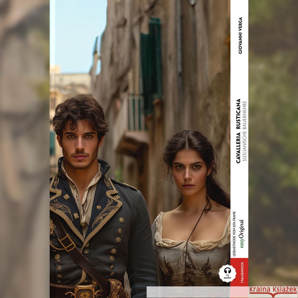 Cavalleria Rusticana / Sizilianische Bauernehre (Buch + Audio-Online) - Kommentierte zweisprachige Ausgabe Italienisch-Deutsch, m. 1 Audio, m. 1 Audio Verga, Giovanni 9783991682110 EasyOriginal - książka
