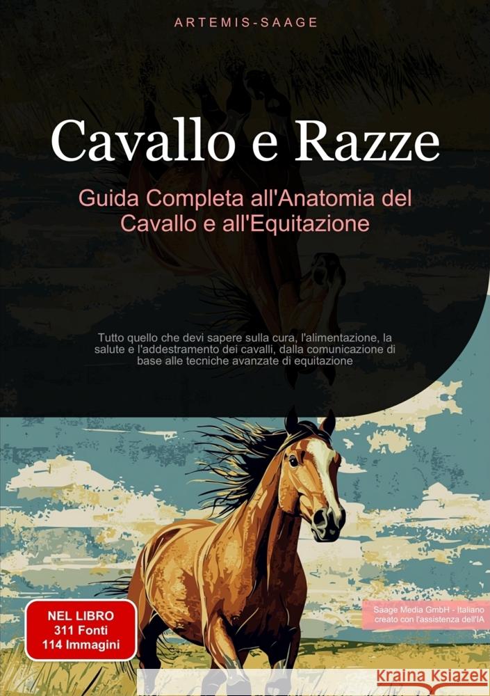 Cavallo e Razze: Guida Completa all'Anatomia del Cavallo e all'Equitazione Saage, Artemis 9783384450913 Saage Books - książka