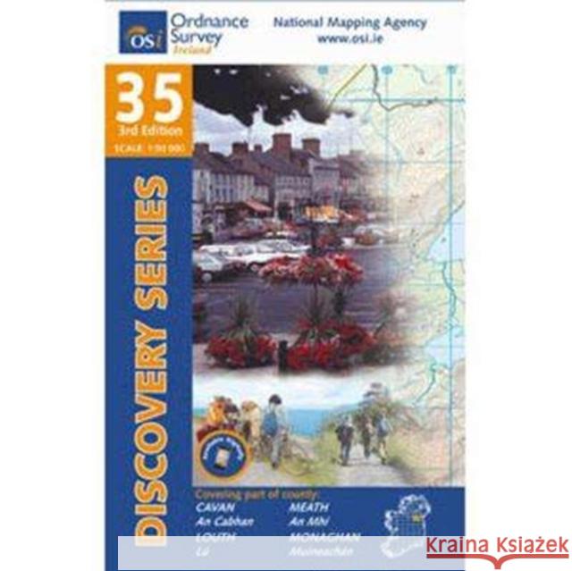 Cavan: Meath, Lough & Monaghan  9781908852724 Ordnance Survey - książka