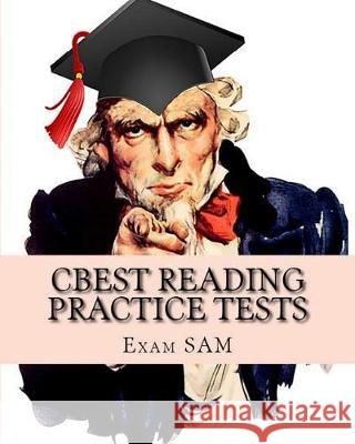 CBEST Reading Practice Tests: CBEST Test Preparation Reading Study Guide Exam Sam 9781949282085 Exam Sam Study AIDS and Media - książka