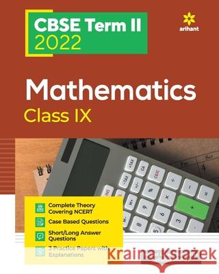 CBSE Term II Mathematics 9th Vishal Kumar Mehta 9789325796508 Arihant Publication India Limited - książka