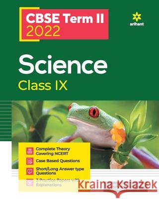 CBSE Term II Science 9th Naman Jain Anam Arzoo Jyoti Agarwal 9789325796515 Arihant Publication India Limited - książka