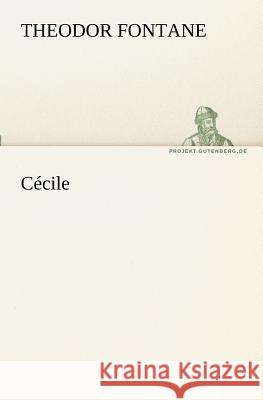 Cécile Fontane, Theodor 9783842404823 TREDITION CLASSICS - książka