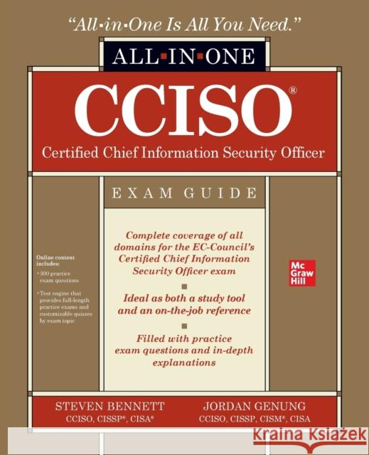 CCISO Certified Chief Information Security Officer All-in-One Exam Guide Jordan Genung 9781260463927 McGraw-Hill Education - książka