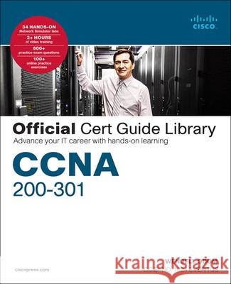 CCNA 200-301 Official Cert Guide Library: Advance Your It Career with Hands-On Learning Odom, Wendell 9781587147142  - książka
