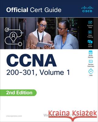 CCNA 200-301 Official Cert Guide, Volume 1 Wendell Odom 9780138229634 Pearson Education (US) - książka