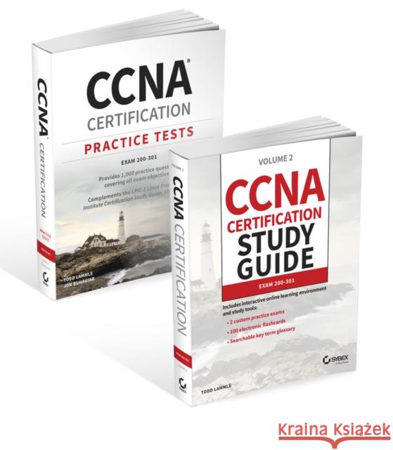 CCNA Certification Study Guide and Practice Tests Kit: Exam 200-301 Lammle, Todd 9781119675808 Sybex - książka