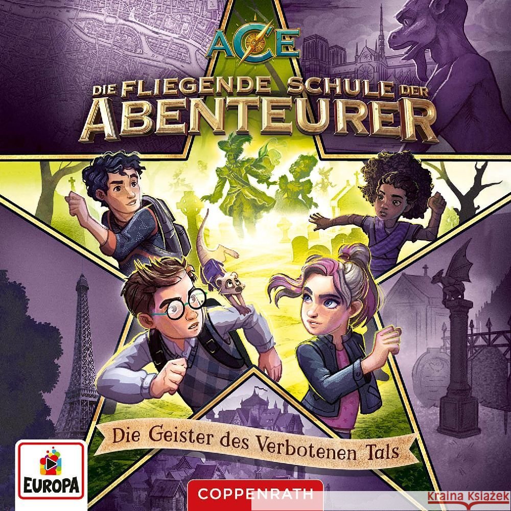 CD Hörspiel: Die fliegende Schule der Abenteurer (Bd. 6) Thilo 4050003957302 Coppenrath, Münster - książka