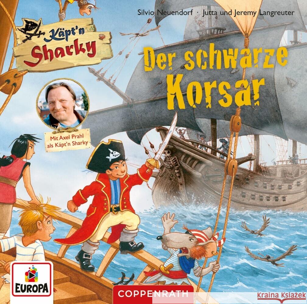 CD Hörspiel: Käpt'n Sharky - Der schwarze Korsar Langreuter, Jutta, Langreuter, Jeremy 4050003956534 Coppenrath, Münster - książka