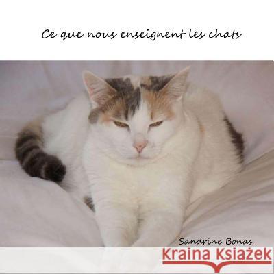 Ce que nous enseignent les chats Bonas, Sandrine 9781985773530 Createspace Independent Publishing Platform - książka