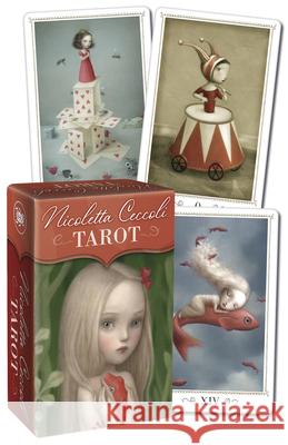 Ceccoli Tarot Mini Ceccoli, Nicoletta 9780738766485 Llewellyn Publications - książka