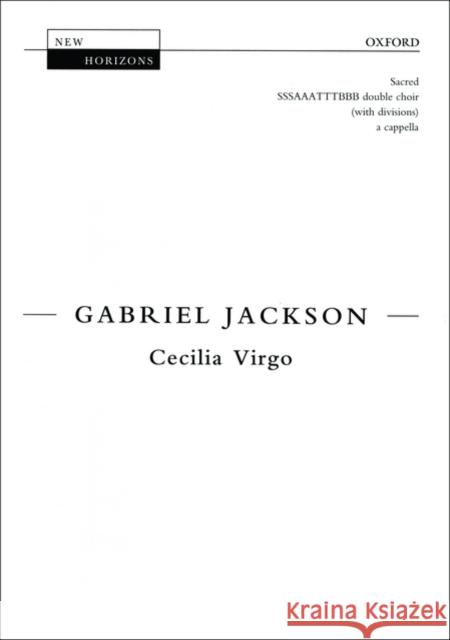 Cecilia Virgo 0; 0; 0 9780193439085 OUP Oxford - książka